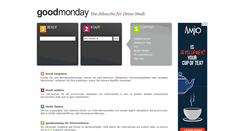 Desktop Screenshot of goodmonday.de